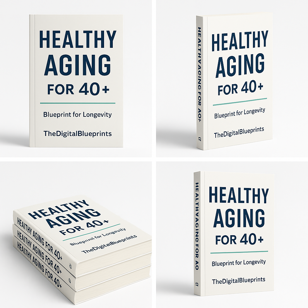 Healthy Aging for 40+ A Complete Blueprint for Strength, Hormones & Lifelong Wellness