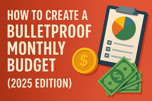 How to Create a Bulletproof Monthly Budget (2025 Edition)