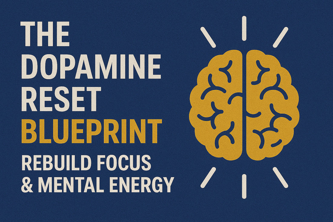 The Dopamine Reset Blueprint: Rebuild Focus & Mental Energy