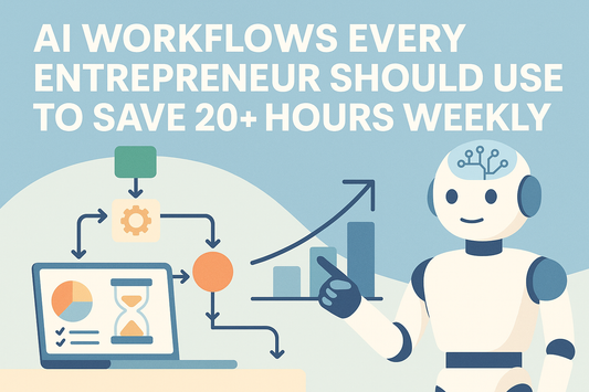 AI Workflows Every Entrepreneur Should Use to Save 20+ Hours Weekly (2025 Edition)