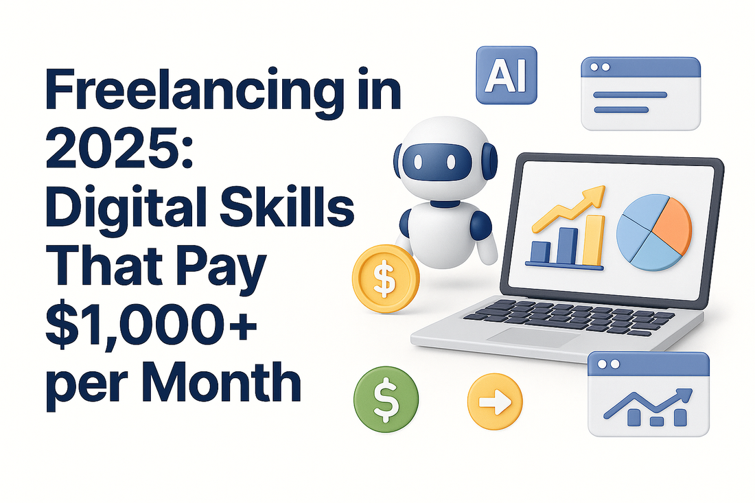 Freelancing in 2025: Digital Skills That Pay $1,000+ per Month