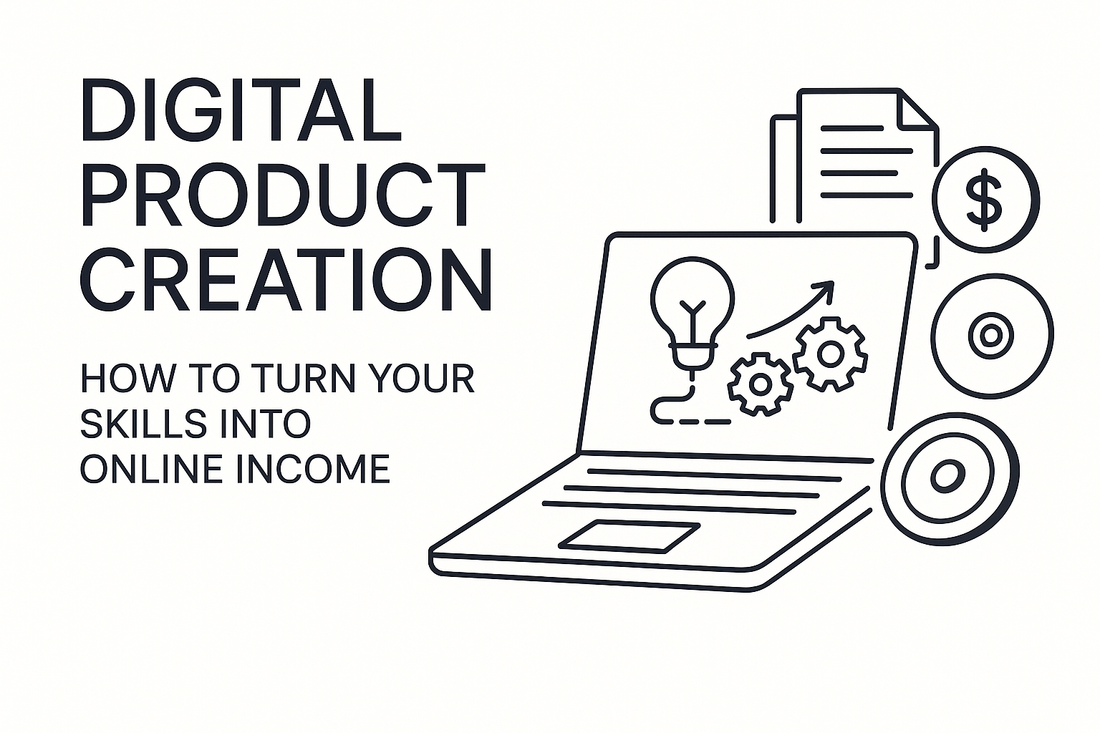 Digital Product Creation: How to Turn Your Skills Into Online Income