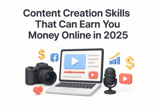 Content Creation Skills That Can Earn You Money Online in 2025