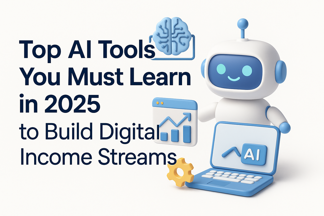 Top AI Tools You Must Learn in 2025 to Build Digital Income Streams