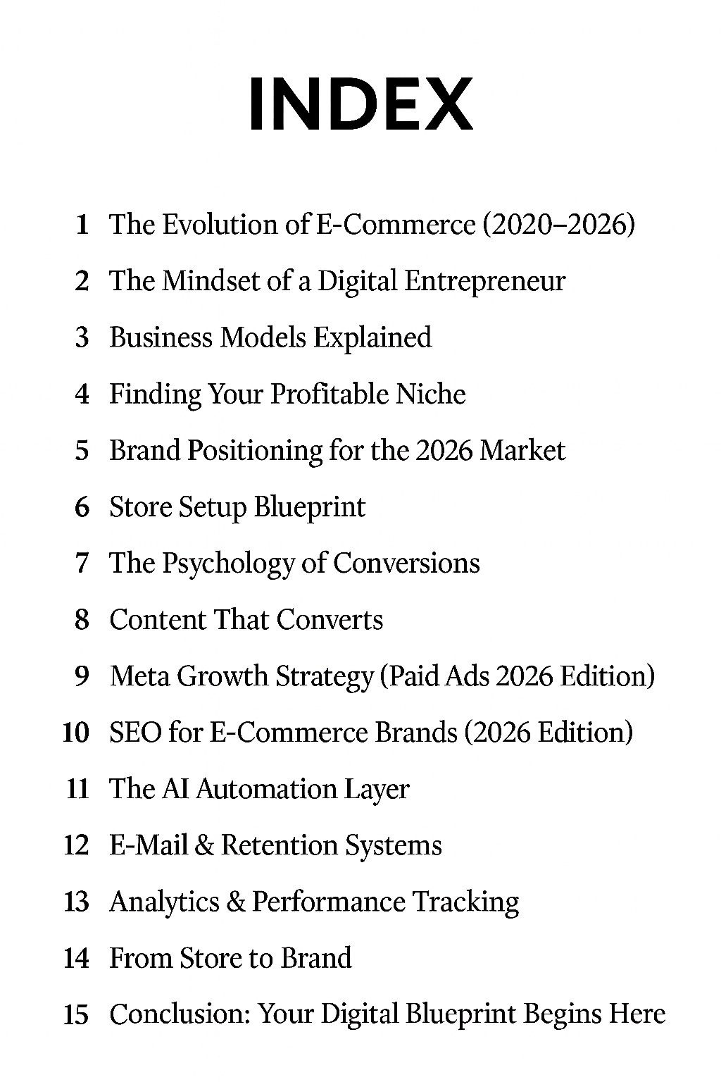 E-Commerce Campus 2026 | Build, Automate & Scale Your Online Business | by TheDigitalBlueprints