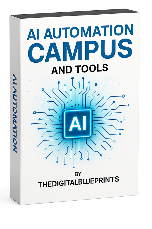 AI Automation Campus (2026 Edition) — Master AI Tools, Automate Workflows & Scale Your Digital Business | TheDigitalBlueprints