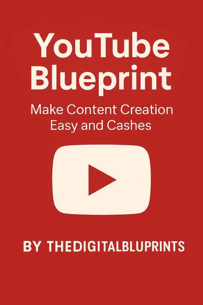 YouTube Blueprint 2026 | Master Content Creation, Growth & Monetization | By TheDigitalBlueprints