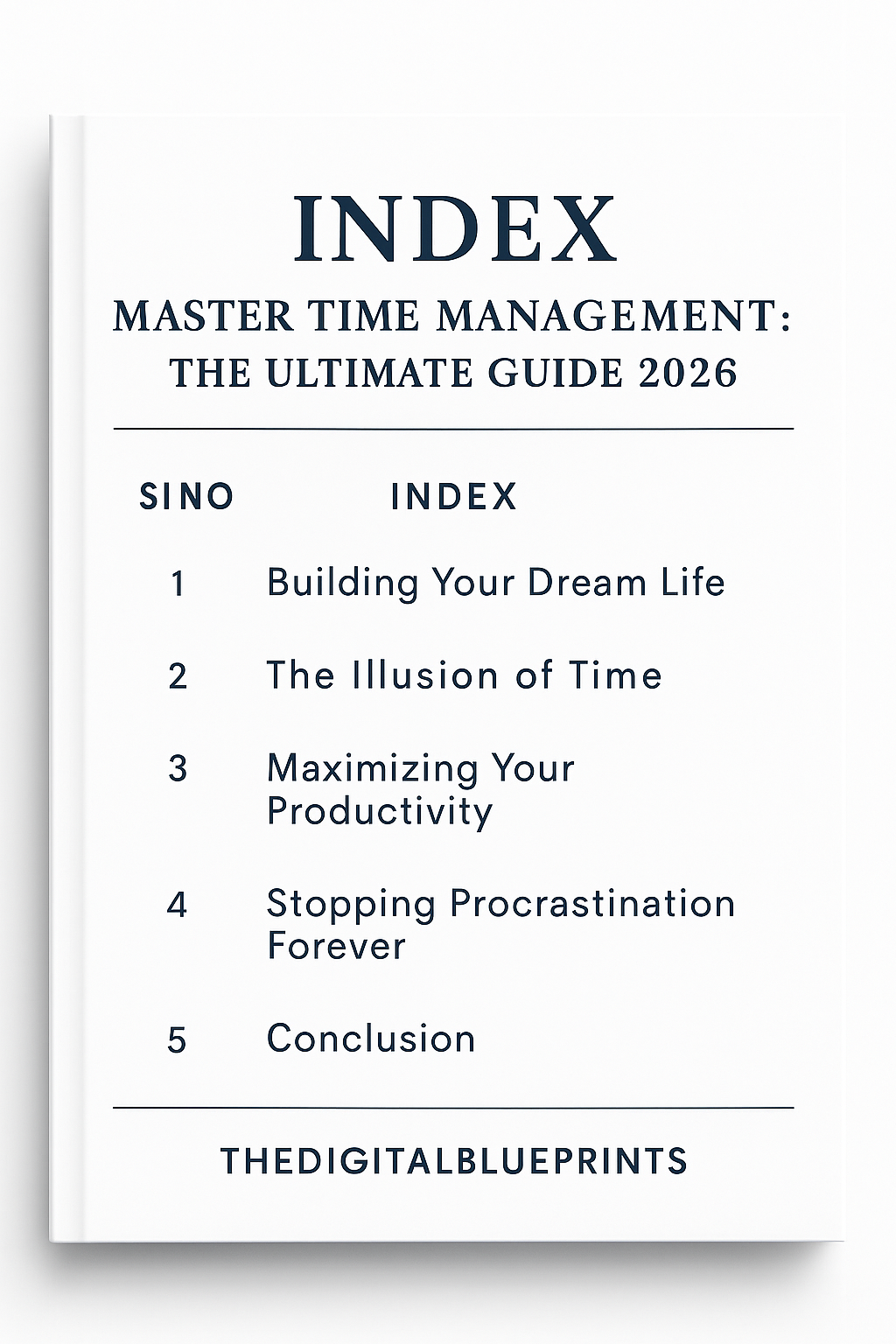 Time Management Mastery 2026: Practical Guide to Productivity, Focus & Success | TheDigitalBlueprints