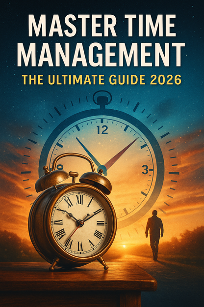 Time Management Mastery 2026: Practical Guide to Productivity, Focus & Success | TheDigitalBlueprints