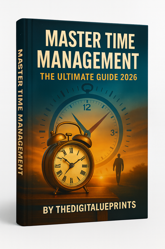 Time Management Mastery 2026: Practical Guide to Productivity, Focus & Success | TheDigitalBlueprints