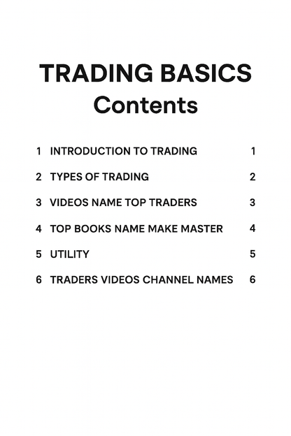 The Ultimate Trading Blueprint: Learn Stock, Forex & Crypto Trading for Beginners
