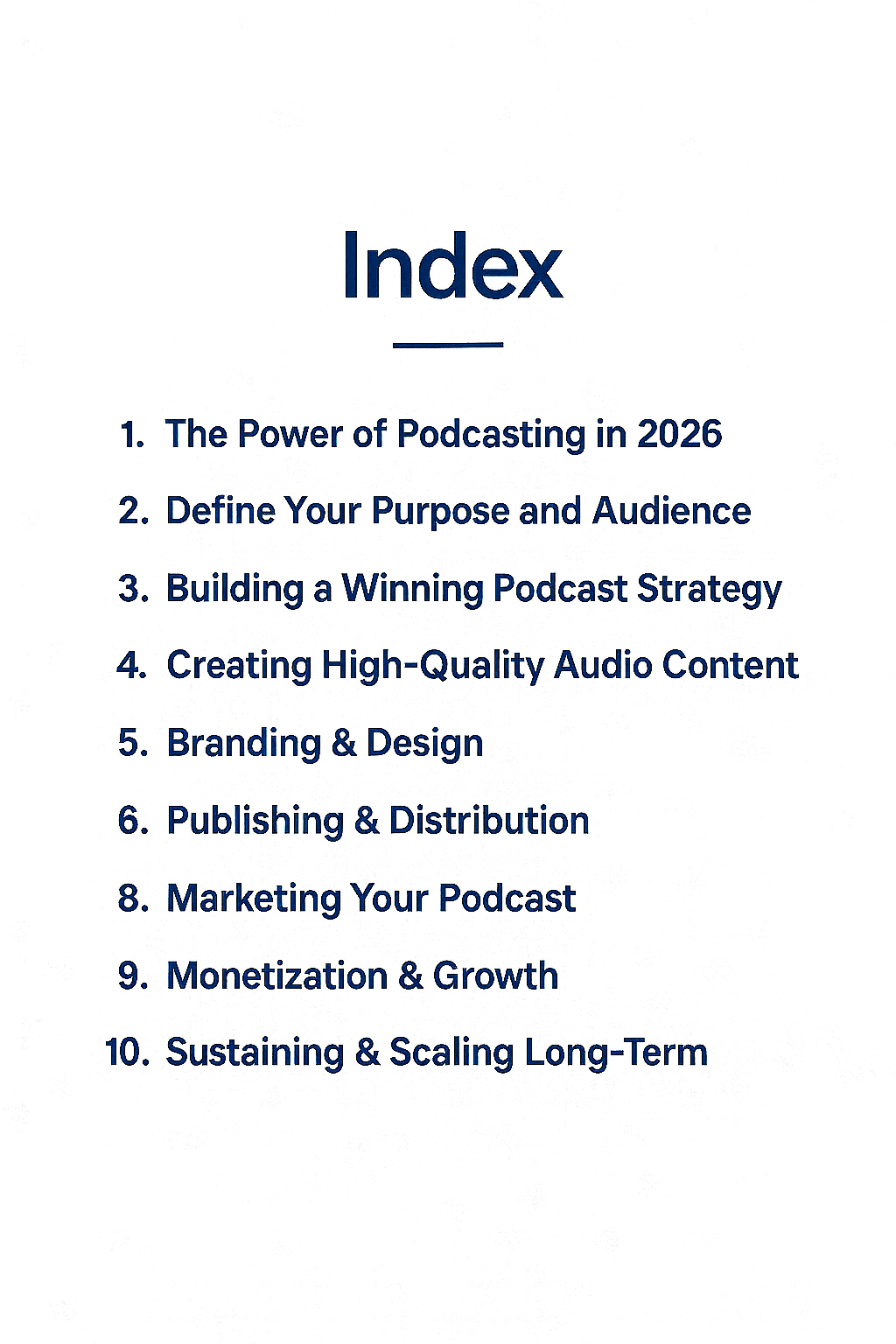 Podcast Launch Blueprint 2026: The Ultimate Guide to Starting, Growing & Monetizing Your Podcast | TheDigitalBlueprints