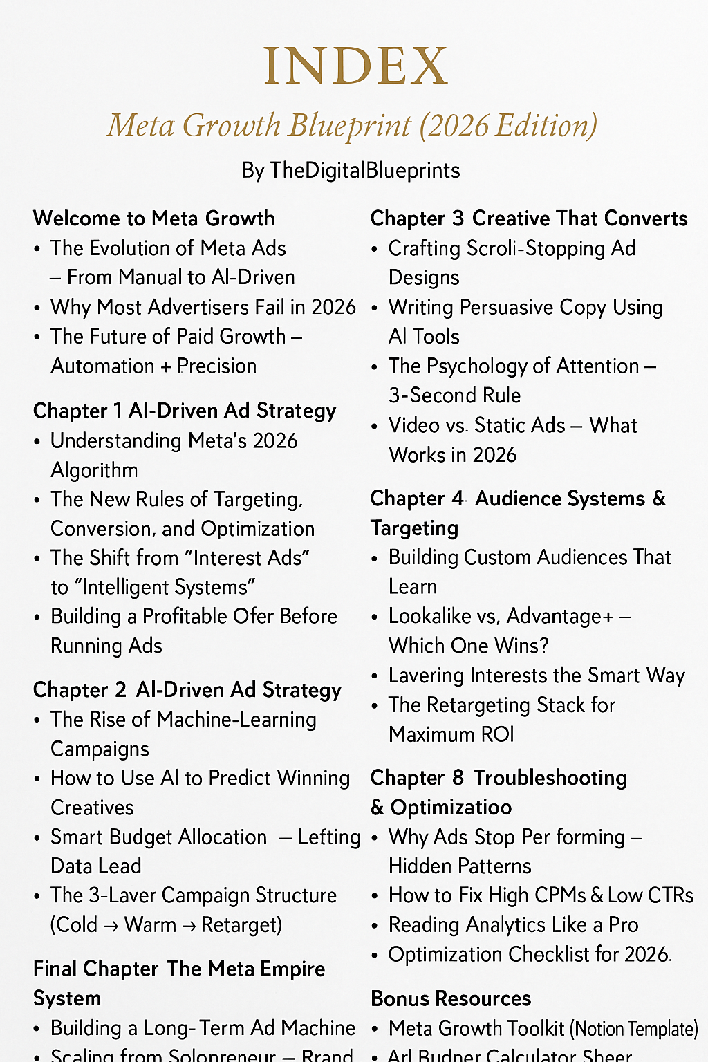 Meta Growth Blueprint (2026 Edition) — Scale Your Sales with AI-Driven Meta Ads