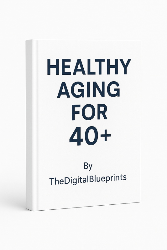 Healthy Aging for 40+ A Complete Blueprint for Strength, Hormones & Lifelong Wellness