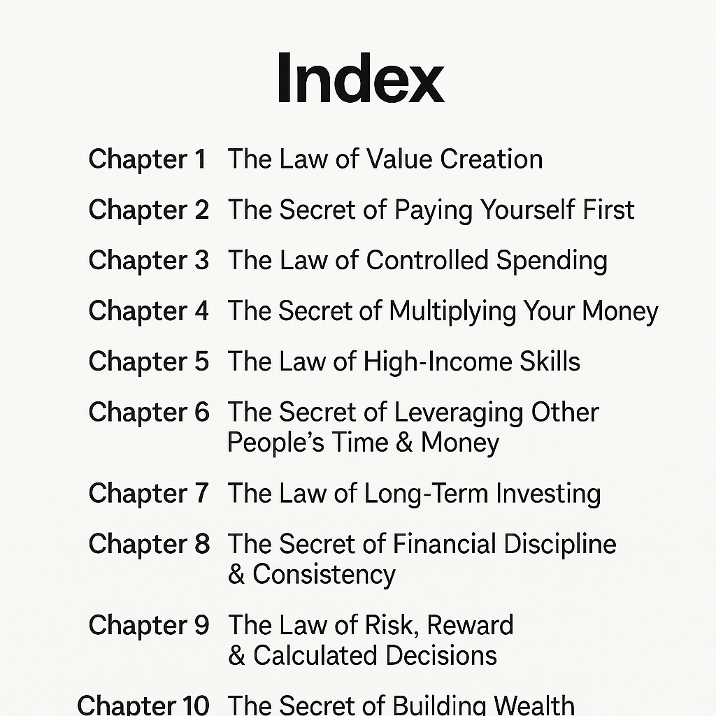 Top 10 Secrets & Laws of Money: Build Wealth With Proven Principles